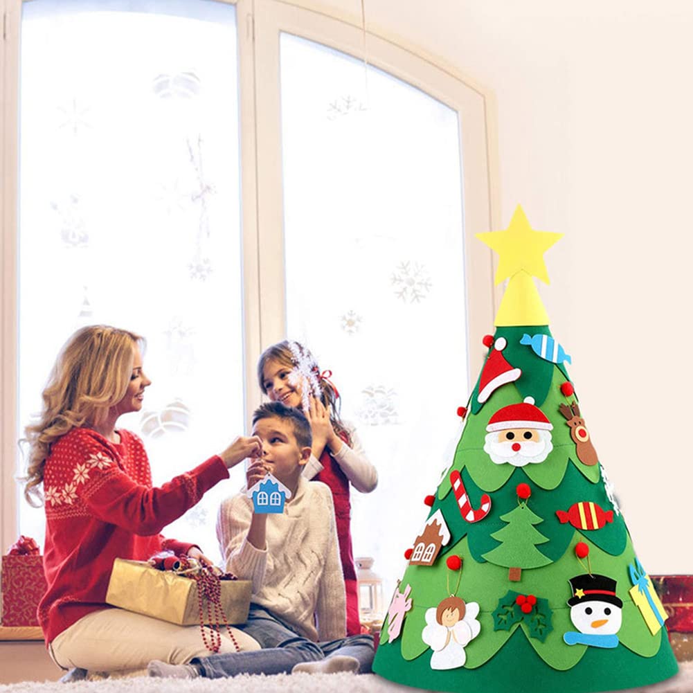 Amazon.co.jp: フェルトクリスマスツリー フェルトクリスマスツリー